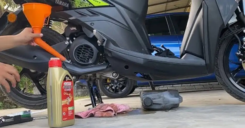 Kekerapan Tukar Minyak Hitam Motor Skuter Kekerapan Tukar Minyak Hitam Motor Skuter