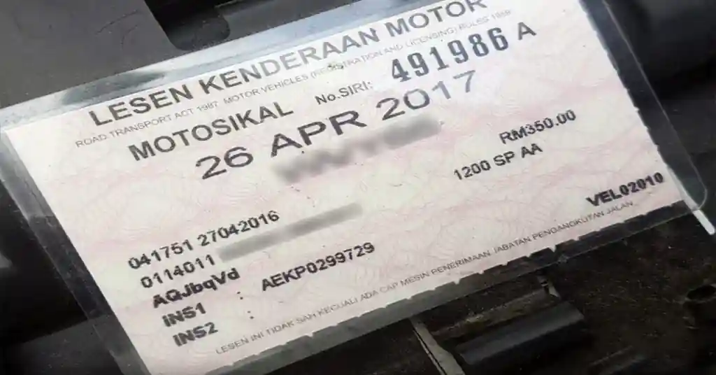 Bayaran Tukar Nama Motor di JPJ Bayaran Tukar Nama Motor di JPJ