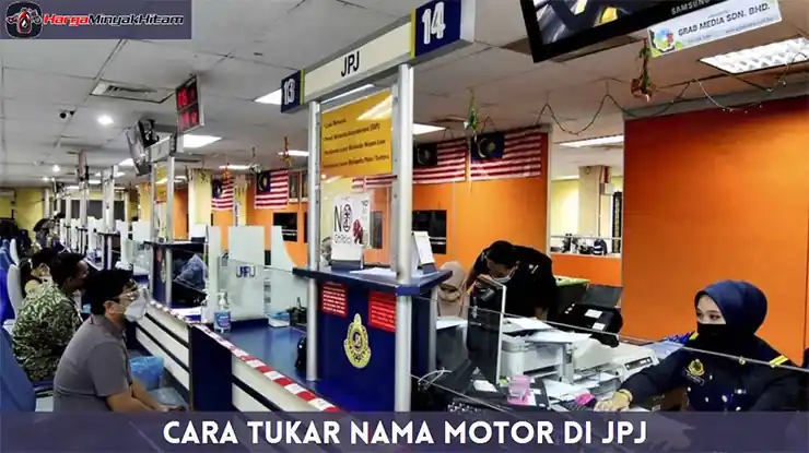 Cara Tukar Nama Motor di JPJ