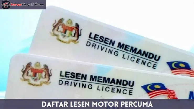 Daftar Lesen Motor Percuma