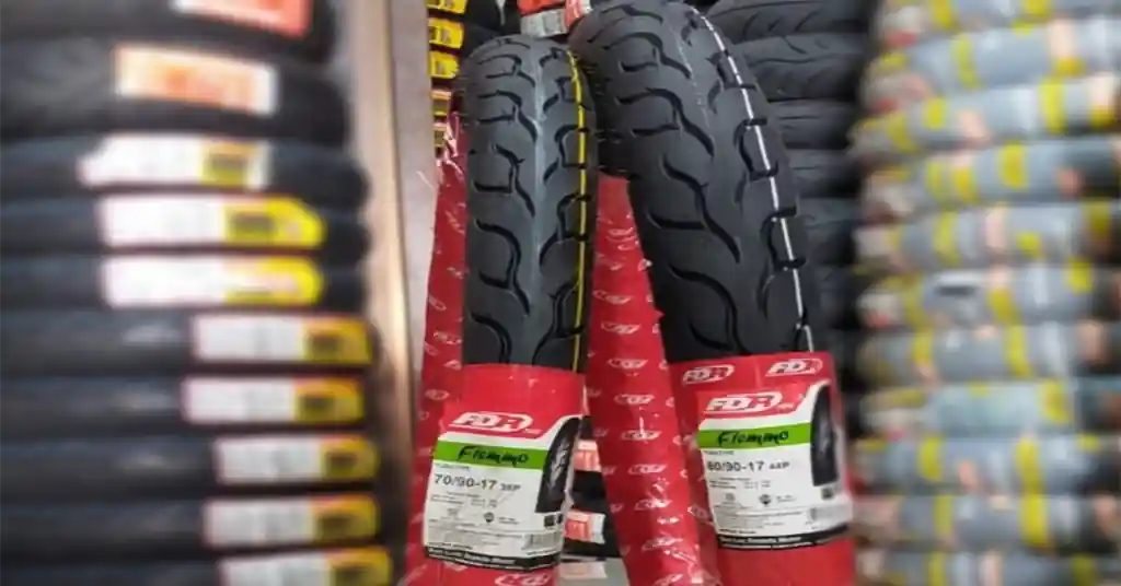Saiz Tayar Motor Standard