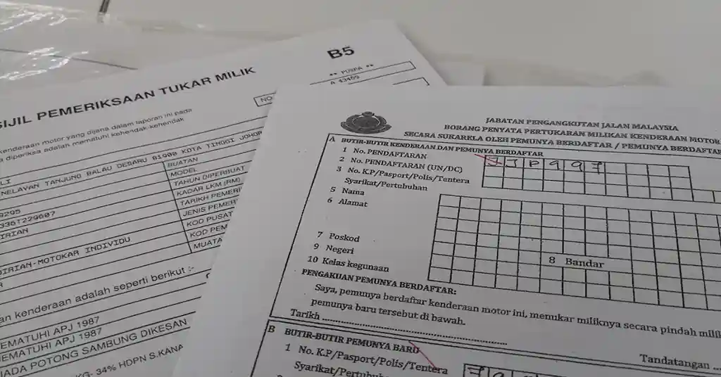 Syarat Tukar Nama Motor di JPJ Syarat Tukar Nama Motor di JPJ