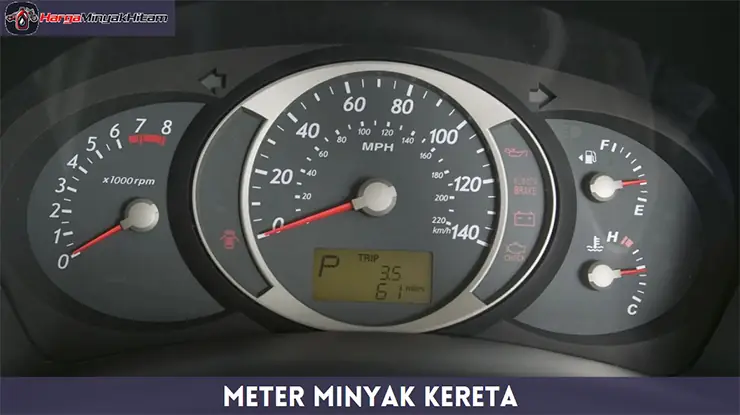 Meter Minyak Kereta