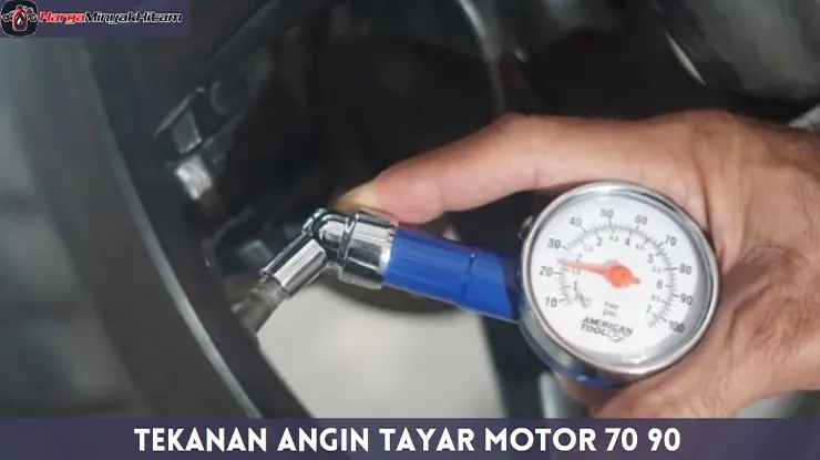Tekanan Angin Tayar Motor 70 90