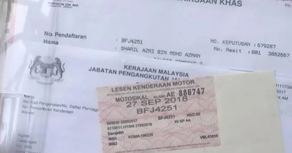 Harga Cukai Jalan Motosikal Terkini Harga Cukai Jalan Motosikal Terkini
