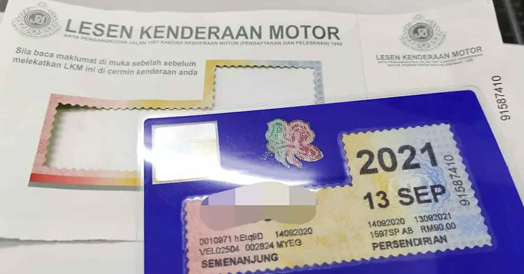 Standard Saiz Roadtax Kereta Mengikut Jenis Kenderaan Standard Saiz Roadtax Kereta Mengikut Jenis Kenderaan