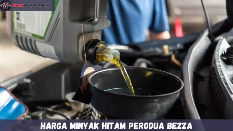 Harga Minyak Hitam Perodua Bezza