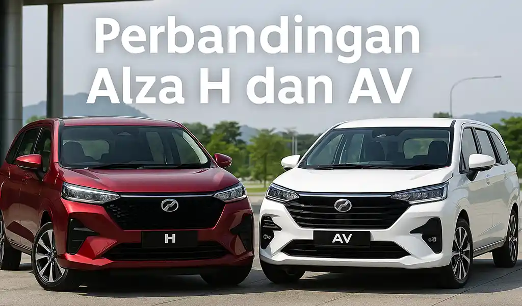 Beza Alza H dan AV Beza Alza H dan AV