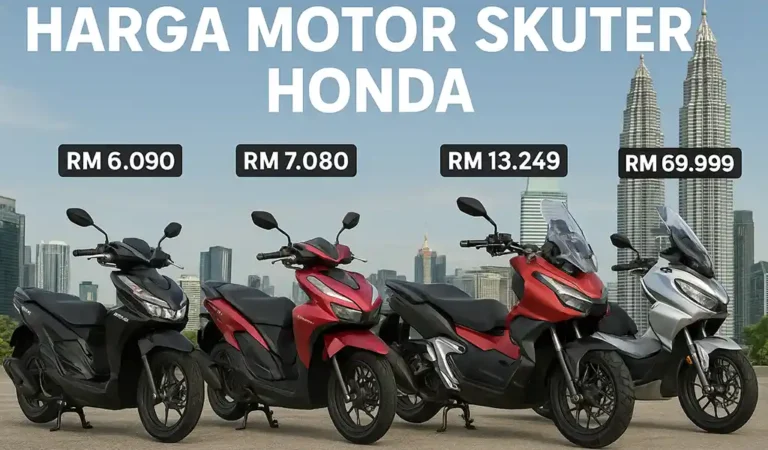Harga Motor Skuter Honda di Malaysia