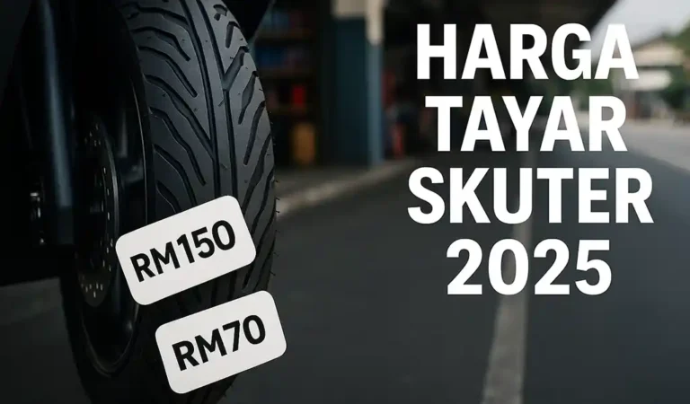 Harga Tayar Motor Skuter Terkini