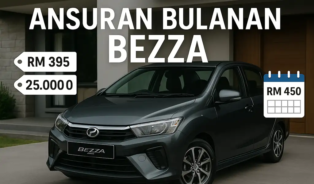 Bayaran Bulanan Perodua Bezza Ansuran Harga Promosi Bayaran Bulanan Perodua Bezza Ansuran, Harga & Promosi