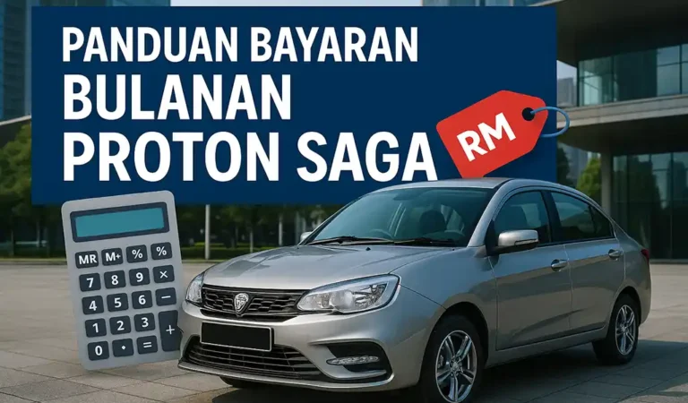 Bayaran Bulanan Proton Saga dan Promosi Menarik