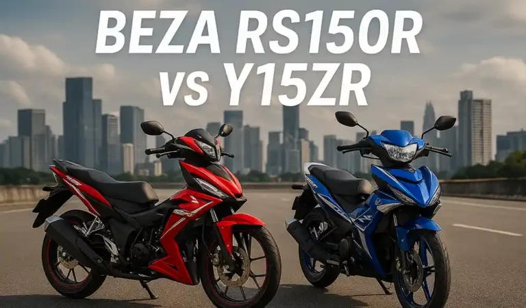 Beza Honda RS150R dan Y15ZR