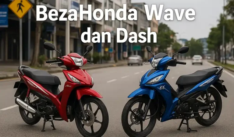 Beza Honda Wave dan Dash, Wajib Tahu