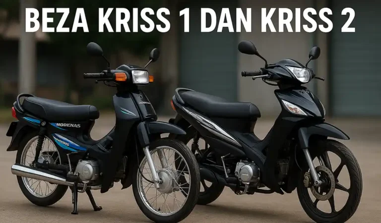 Beza Kriss 1 dan Kriss 2 Lengkap