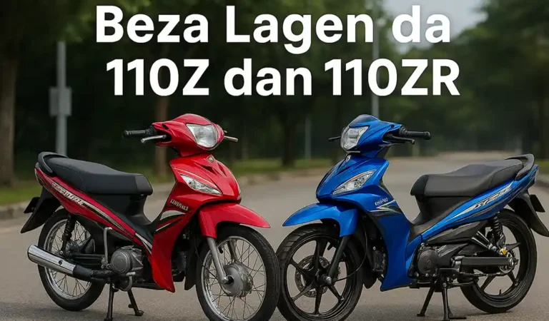 Beza Lagenda 110Z dan 110ZR, Wajib Tahu