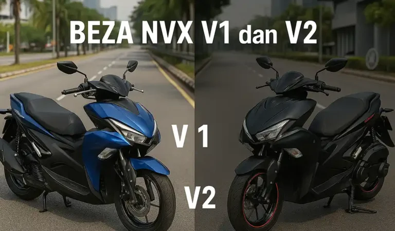 Beza NVX V1 dan V2 Lengkap