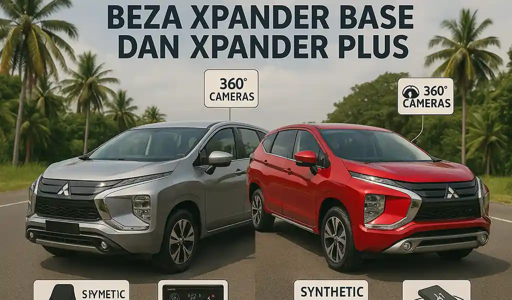 Beza Xpander Base dan Xpander Plus Beza Xpander Base dan Xpander Plus