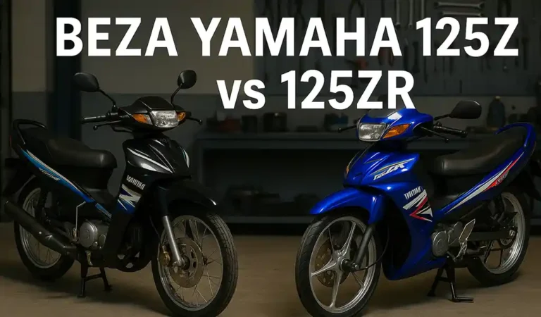 Beza Yamaha 125Z dan 125ZR