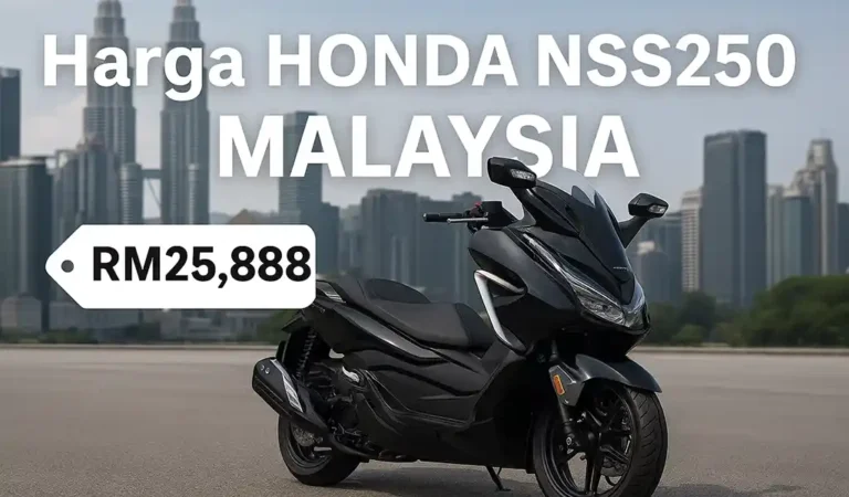 Harga Honda NSS250 Malaysia dan Kelebihan