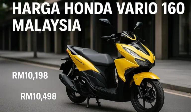Harga Honda Vario 160 Malaysia Spesifikasi dan Warna