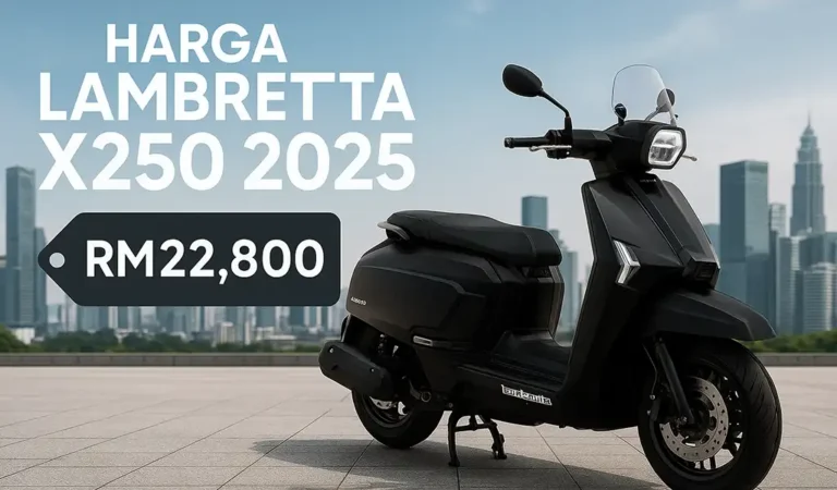 Harga Lambretta X250 Malaysia Spesifikasi dan Warna