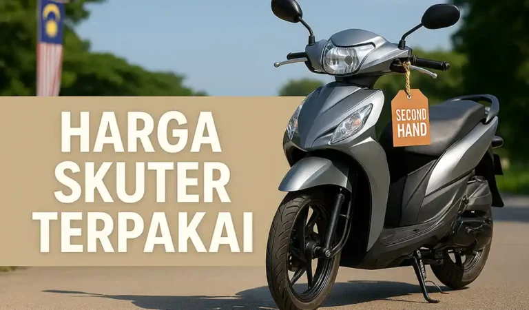 Harga Motor Skuter Second Hand Terbaik Malaysia