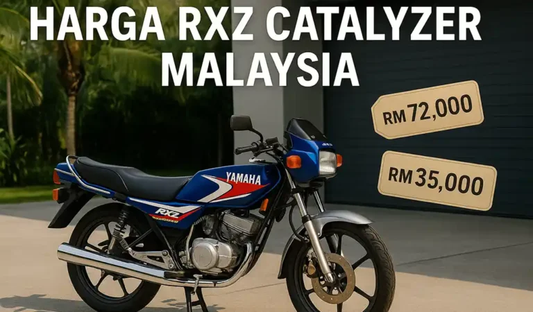 Harga Yamaha RXZ Catalyzer Malaysia dan Model