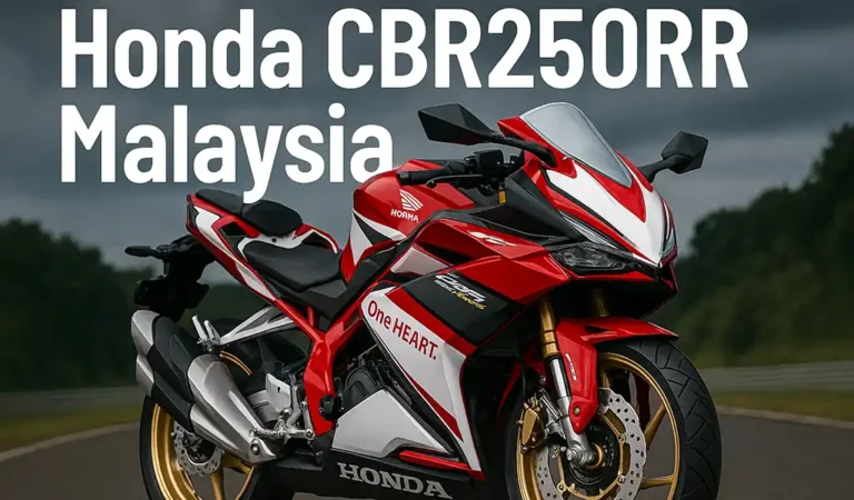 Honda CBR 250RR Malaysia Harga dan Spesifikasi