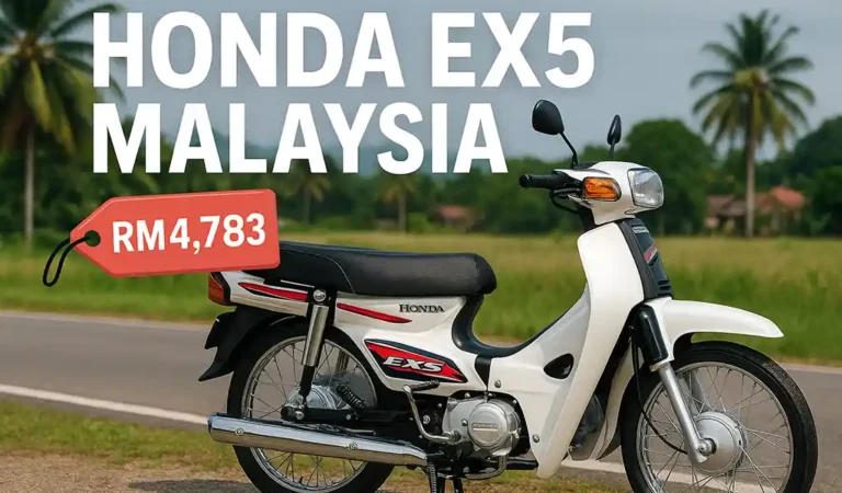 Honda EX5 Malaysia Harga, Spesifikasi dan Review
