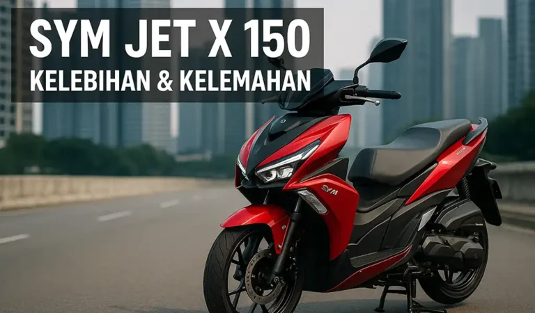 Kelebihan dan Kelemahan SYM Jet X 150