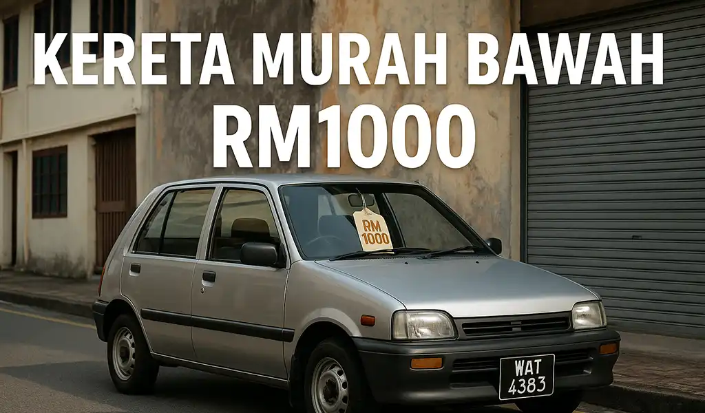 Kereta Murah Bawah RM1000 di Malaysia Kereta Murah Bawah RM1000 di Malaysia