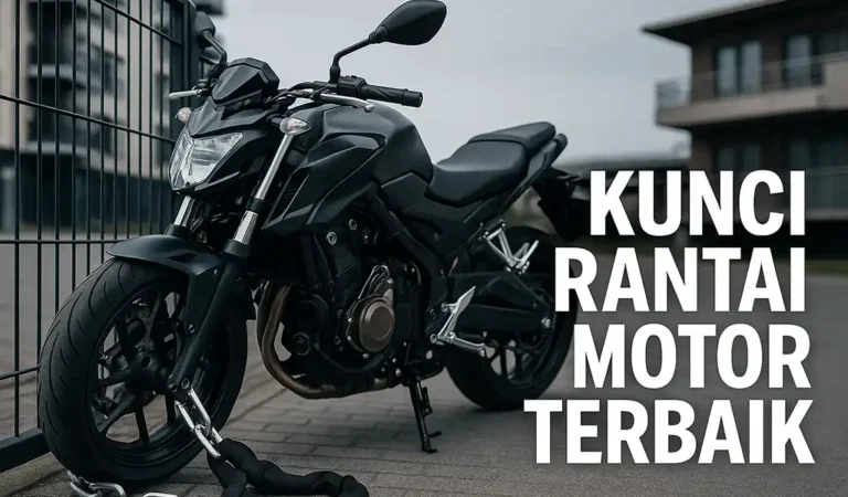 Kunci Rantai Motor Terbaik Anti-Curi Paling Selamat