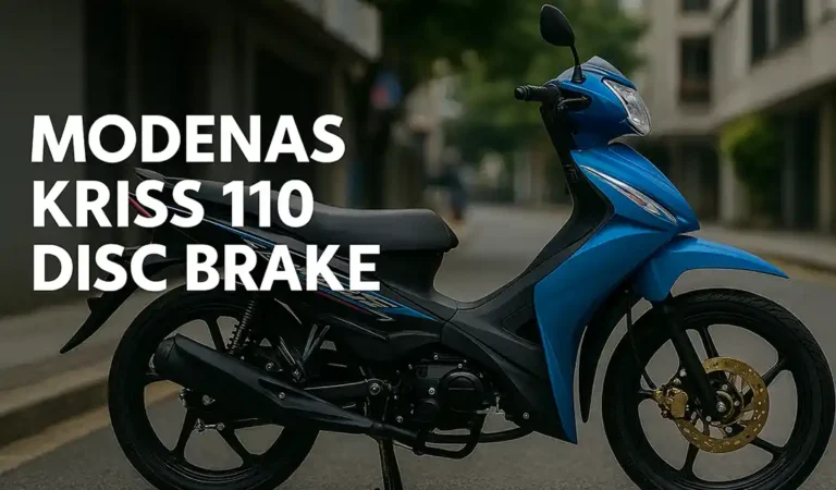 Modenas Kriss 110 Disc Brake Spesifikasi dan Harga
