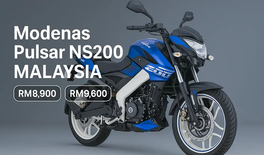Modenas Pulsar NS200 Malaysia Harga dan Spesifikasi Modenas Pulsar NS200 Malaysia Harga dan Spesifikasi