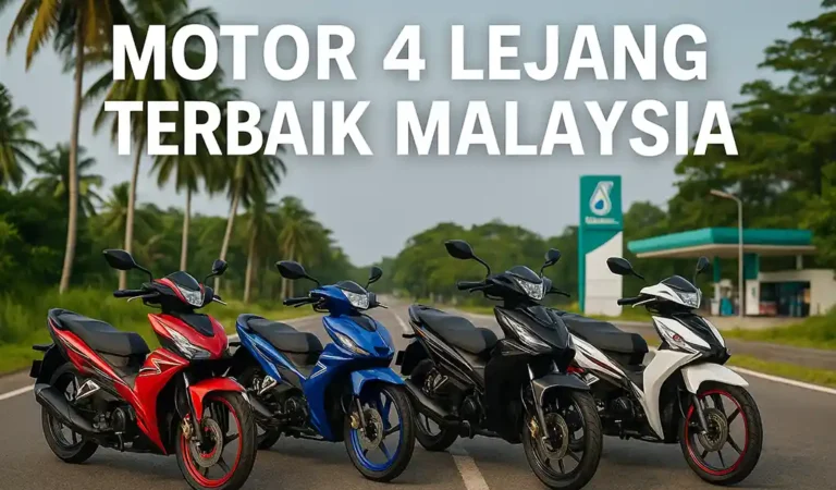 Motor 4 Lejang Terbaik di Malaysia Tahan Lasak
