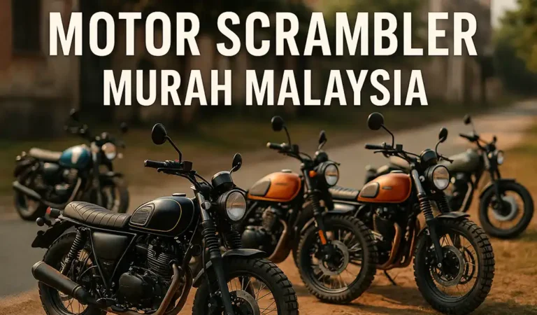 Motor Scrambler Murah di Malaysia