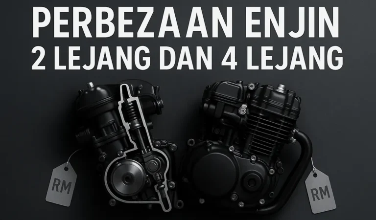 Perbezaan Enjin 2 Lejang dan 4 Lejang, Wajib Tahu