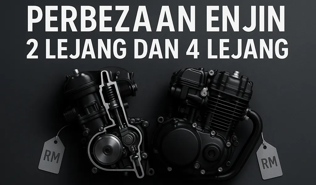 Perbezaan Enjin 2 Lejang dan 4 Lejang Wajib Tahu Perbezaan Enjin 2 Lejang dan 4 Lejang, Wajib Tahu