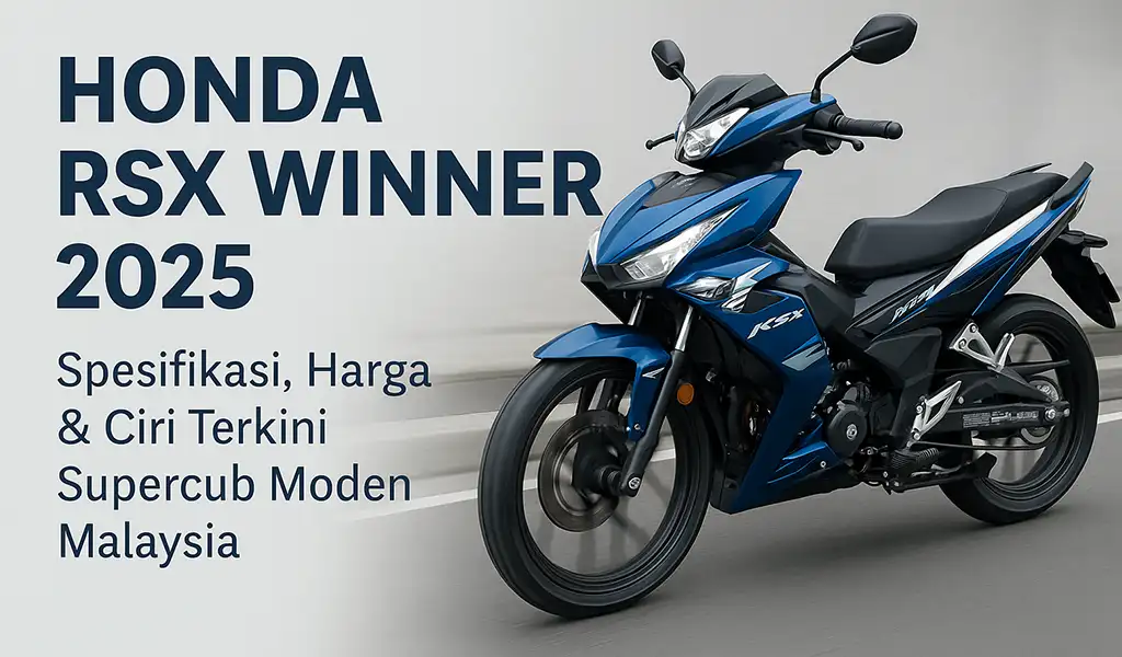 Review Penuh Honda RS X Winner Dengan ABS Rupa Agresif Review Penuh Honda RS-X Winner Dengan ABS & Rupa Agresif