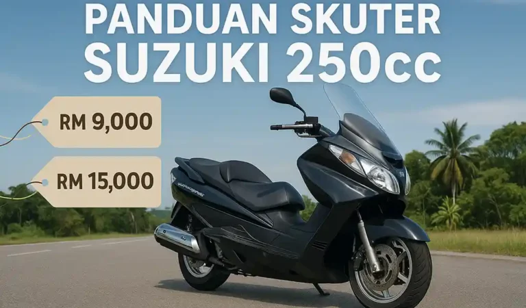 Skuter Suzuki 250cc di Malaysia Terbaik