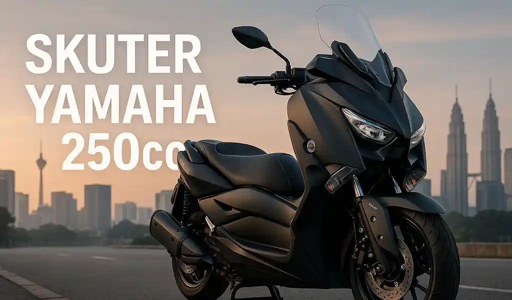 Skuter Yamaha 250cc Terbaik di Malaysia