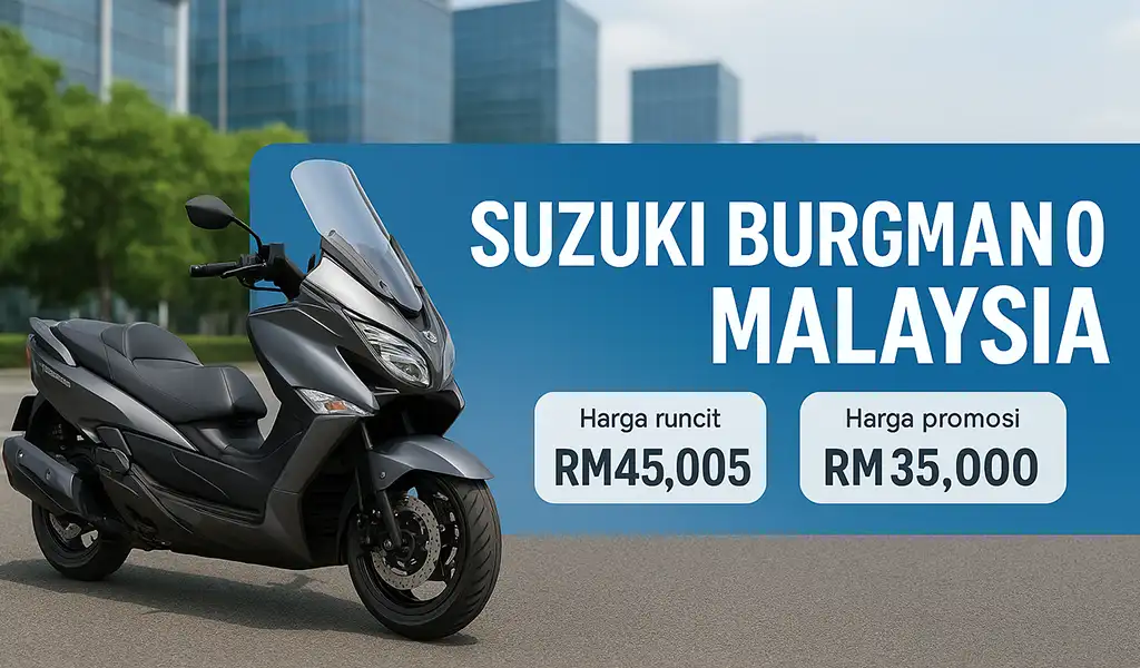 Suzuki Burgman 400 Malaysia Harga dan Spesifikasi Suzuki Burgman 400 Malaysia Harga dan Spesifikasi