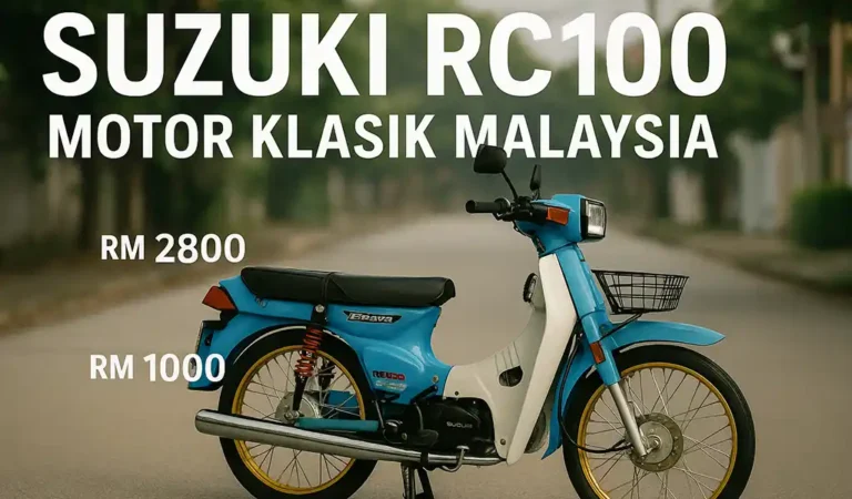 Suzuki RC100 Spesifikasi dan Harga
