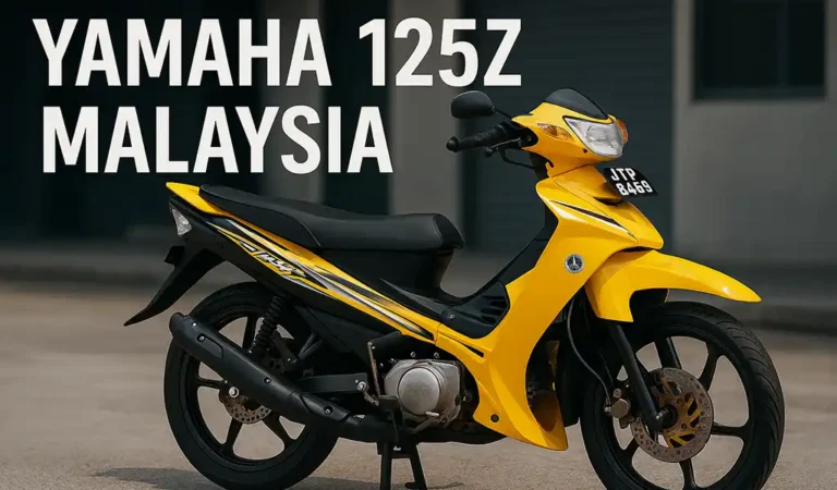 Yamaha 125Z Malaysia Spesifikasi, Harga & Kelebihan